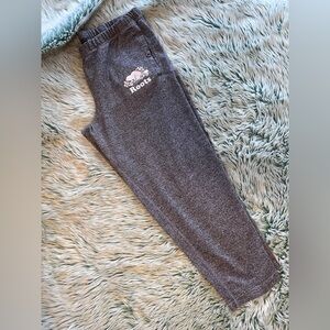 Roots Cropped, Heathered Grey Sweatpants, Size XL